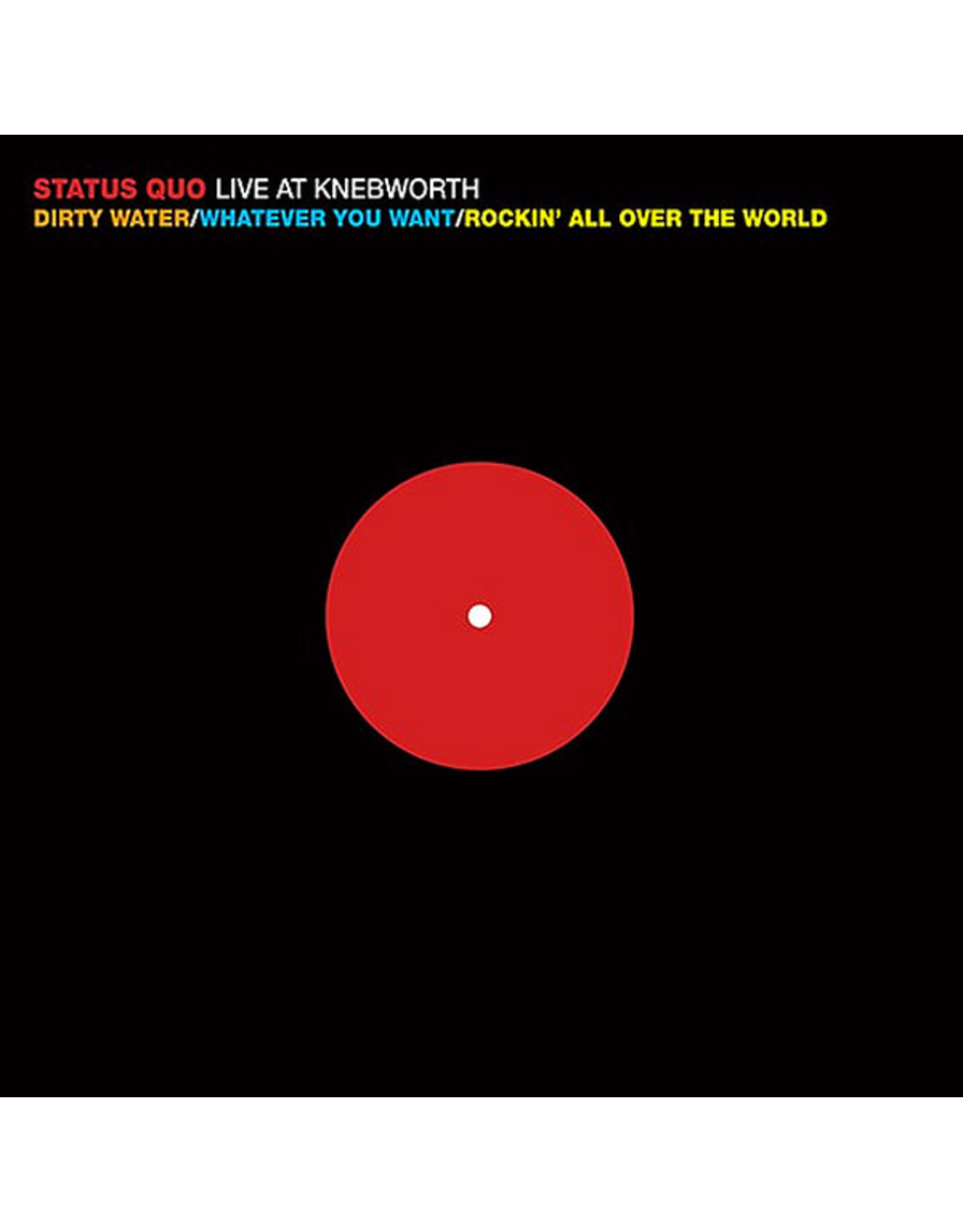 Status Quo - Live at Knebworth (RSD red vinyl) LP