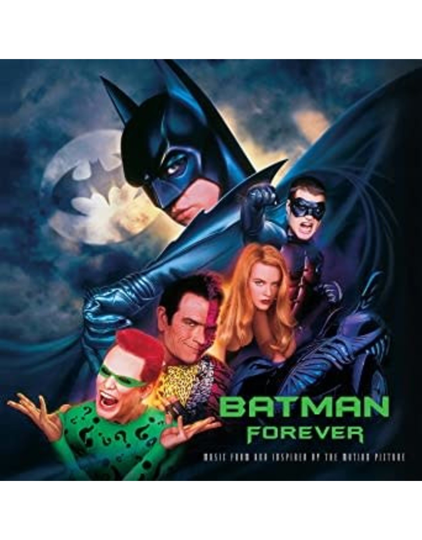 OST - Batman Forever BLUE AND SILVER LP