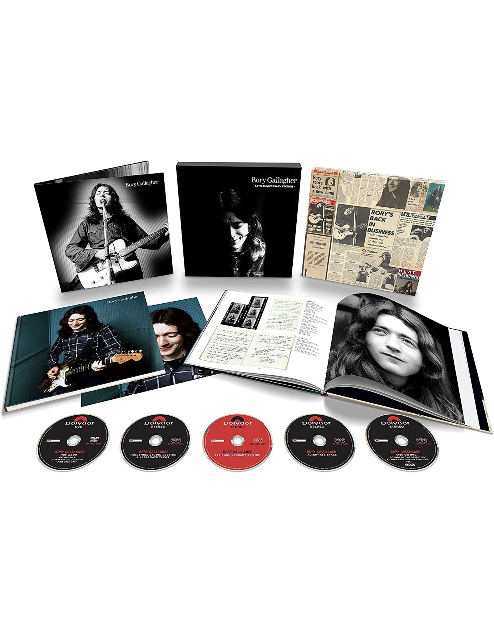 Gallagher, Rory - Rory Gallagher 50th Anniversary Limited Ed. CD/DVD Boxset