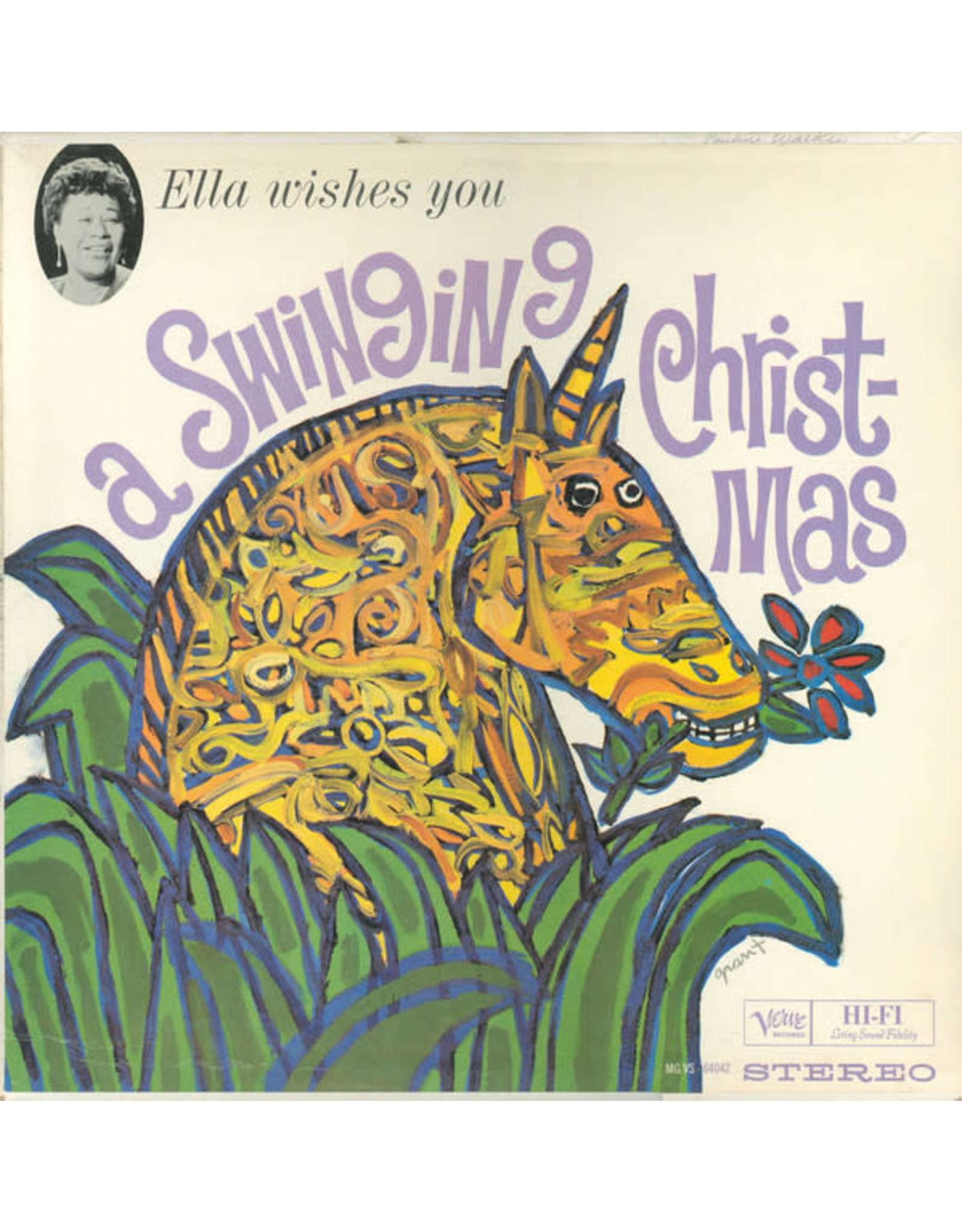 Fitzgerald, Ella - Ella Wishes You a Swinging Christmas LP