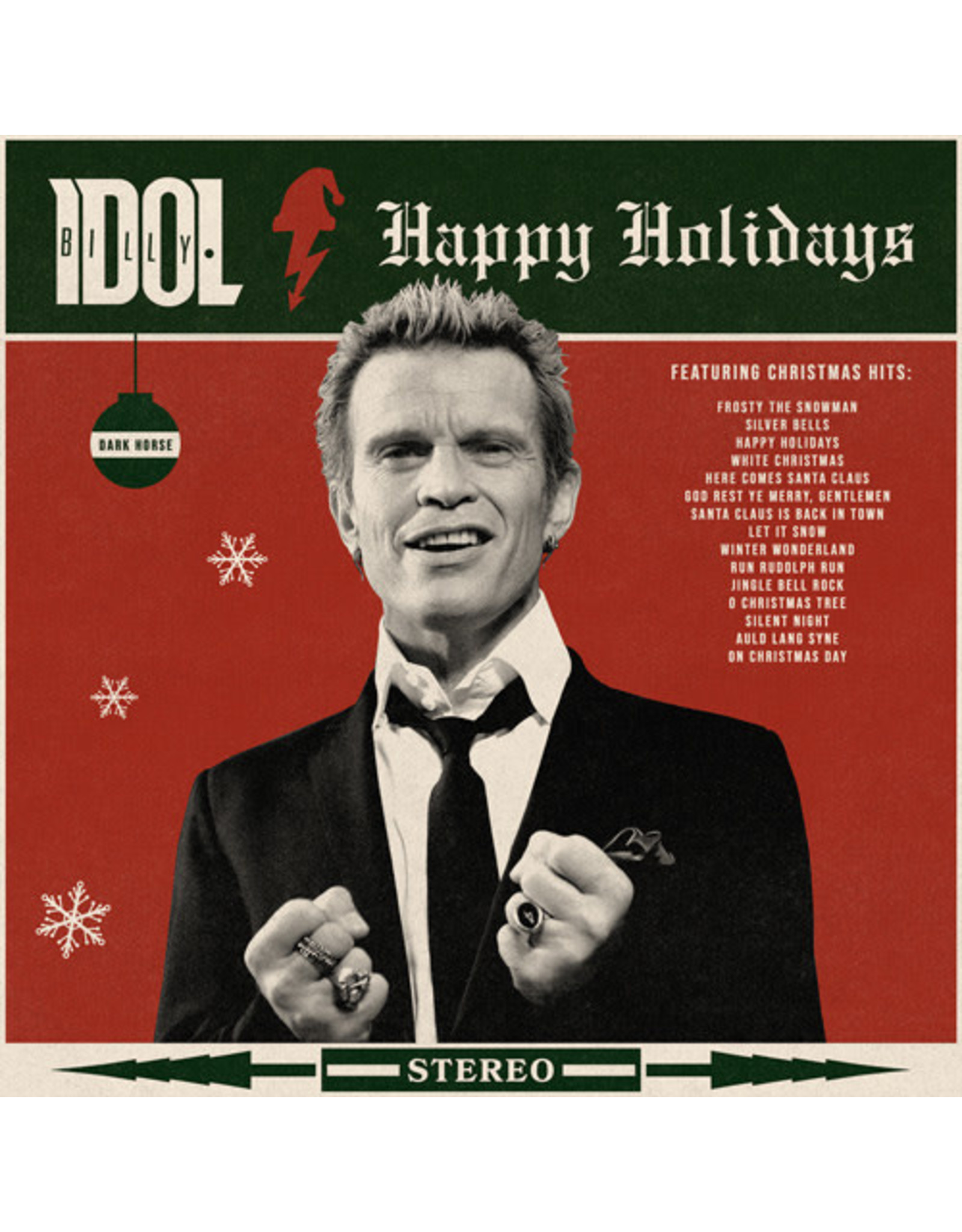 Idol, Billy - Happy Holidays LP (Limited Edition White Vinyl)