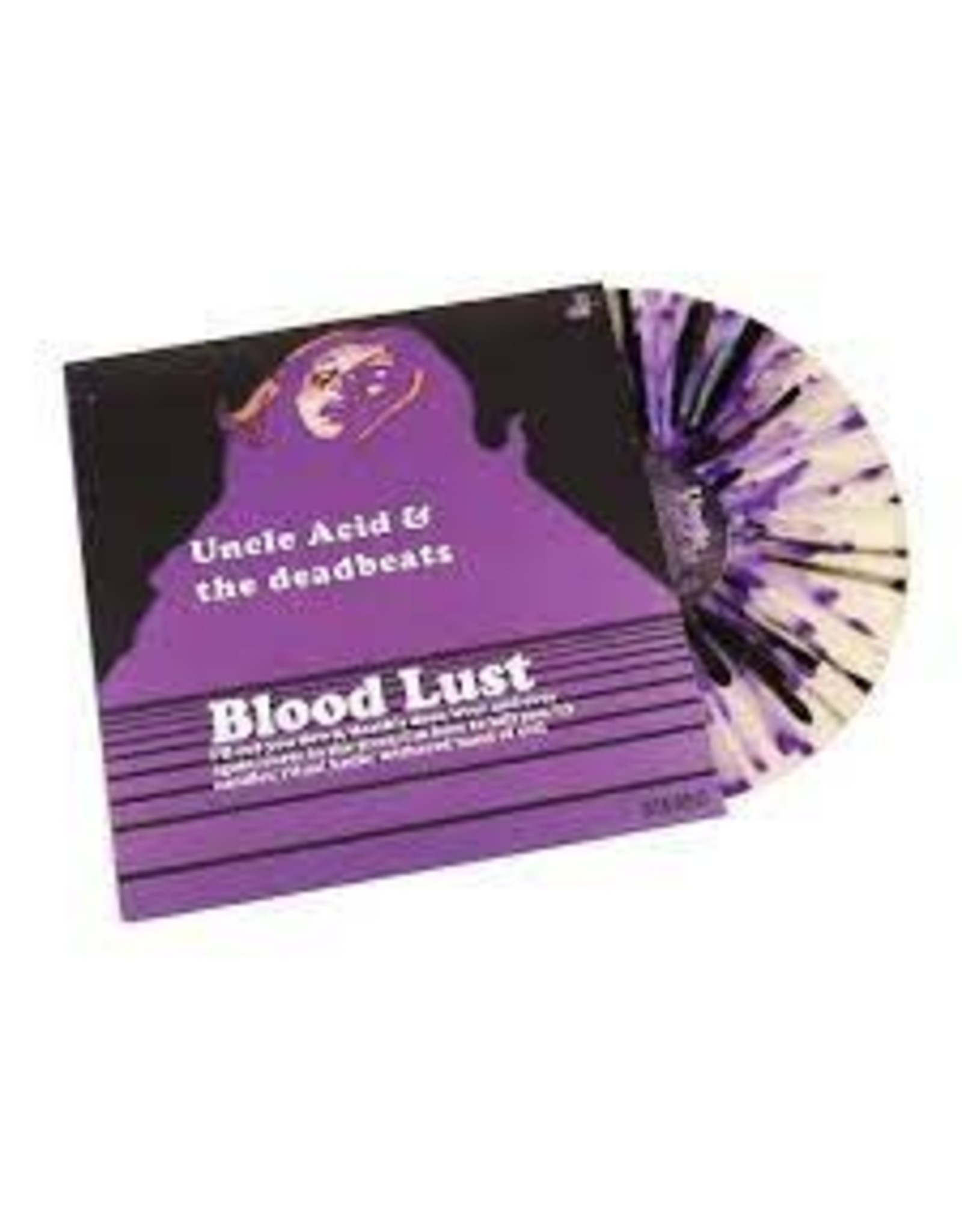 Uncle Acid and The Deadbeats - Blood Lust CLEAR W/PURPLE SPLATTER LP