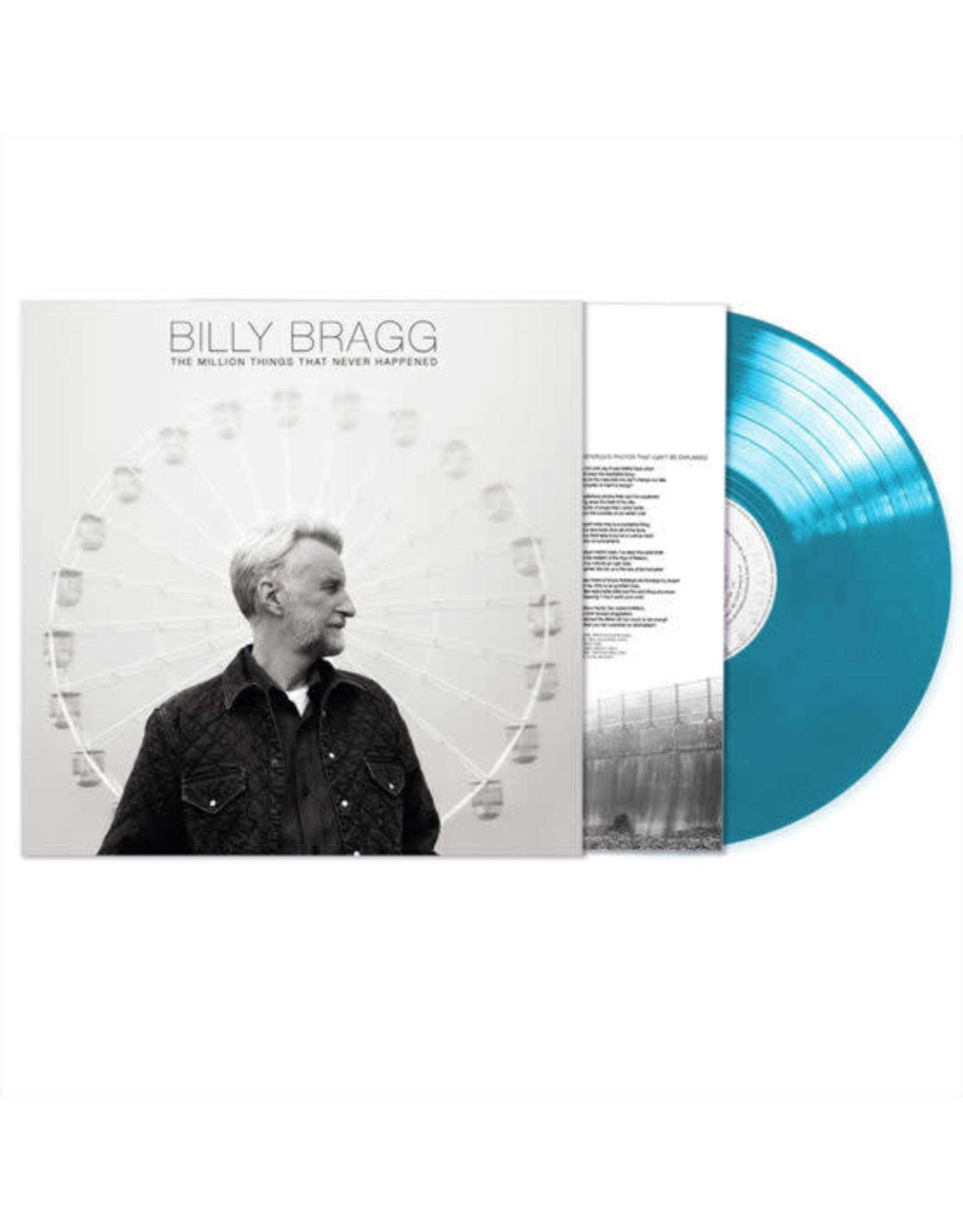 Bragg, Billy - The Million Things That Never Happened BLUE/GREEN TRANSPARENT LP