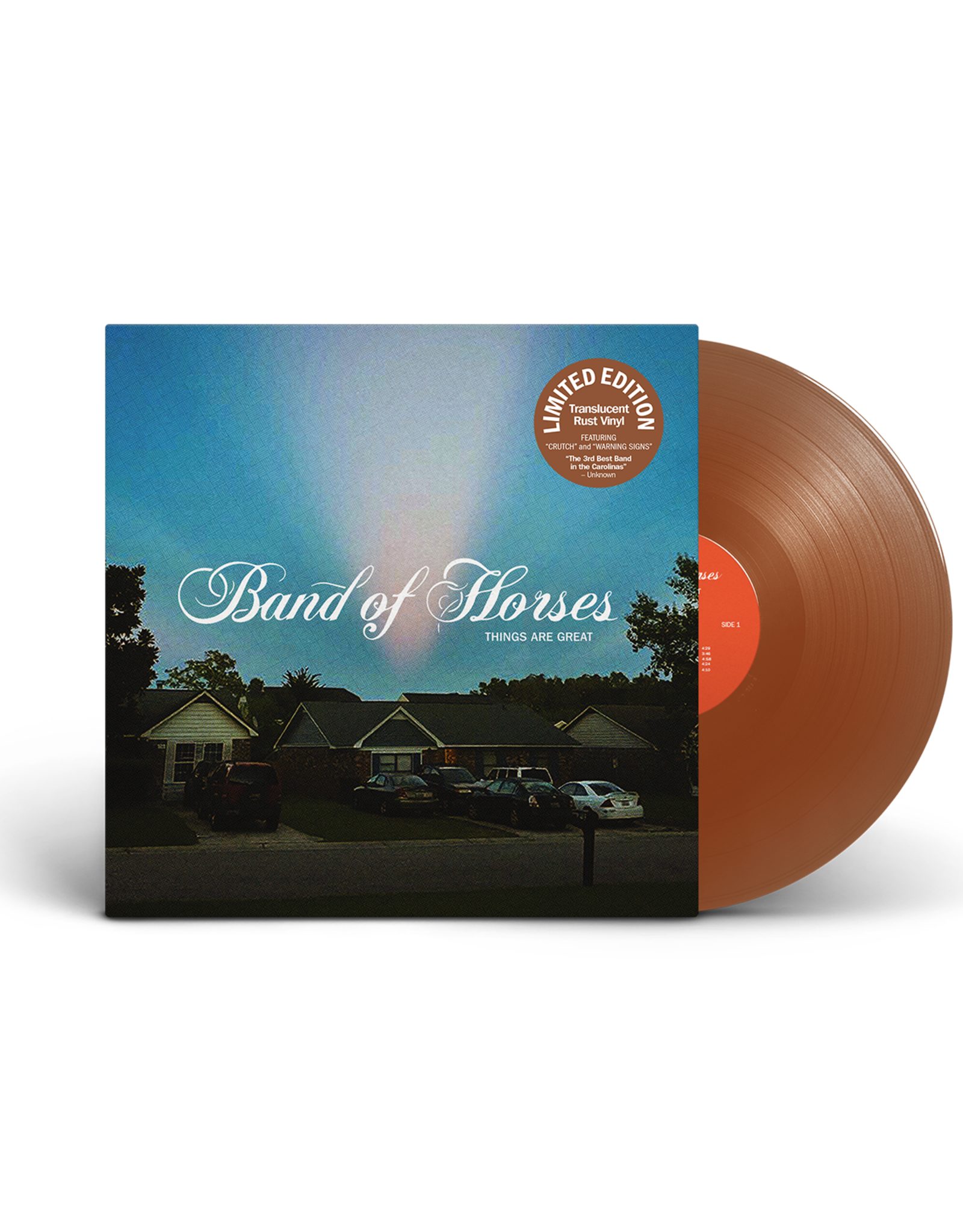 Band Of Horses - Things Are Great TRANSLUCENT RUST LP