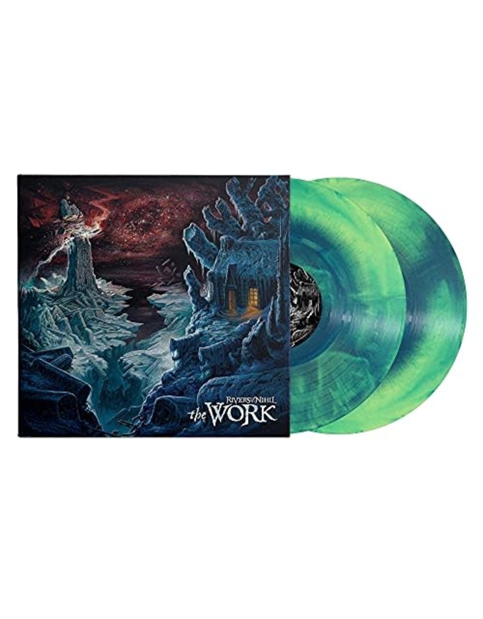 Rivers Of Nihil - The Work YELLOW AND BLUE LP