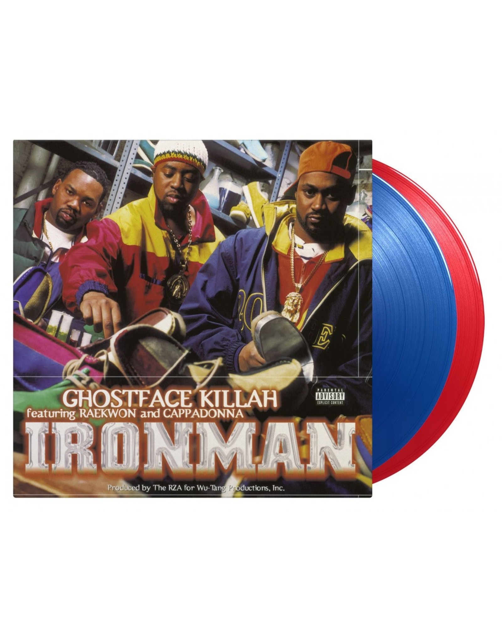 Ghostface Killah - Ironman LIMITED TRANSLUCENT BLUE AND RED LP