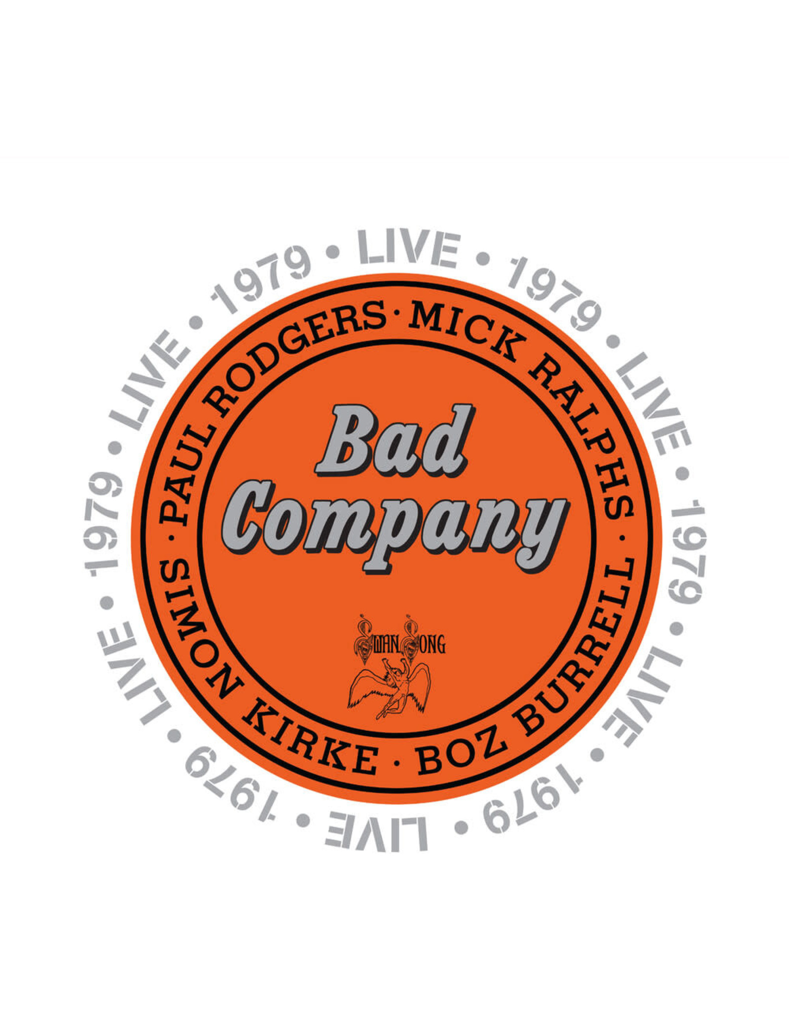 Bad Company	- Live 1979 2LP (Orange Vinyl/RSD 22' Exclusive)