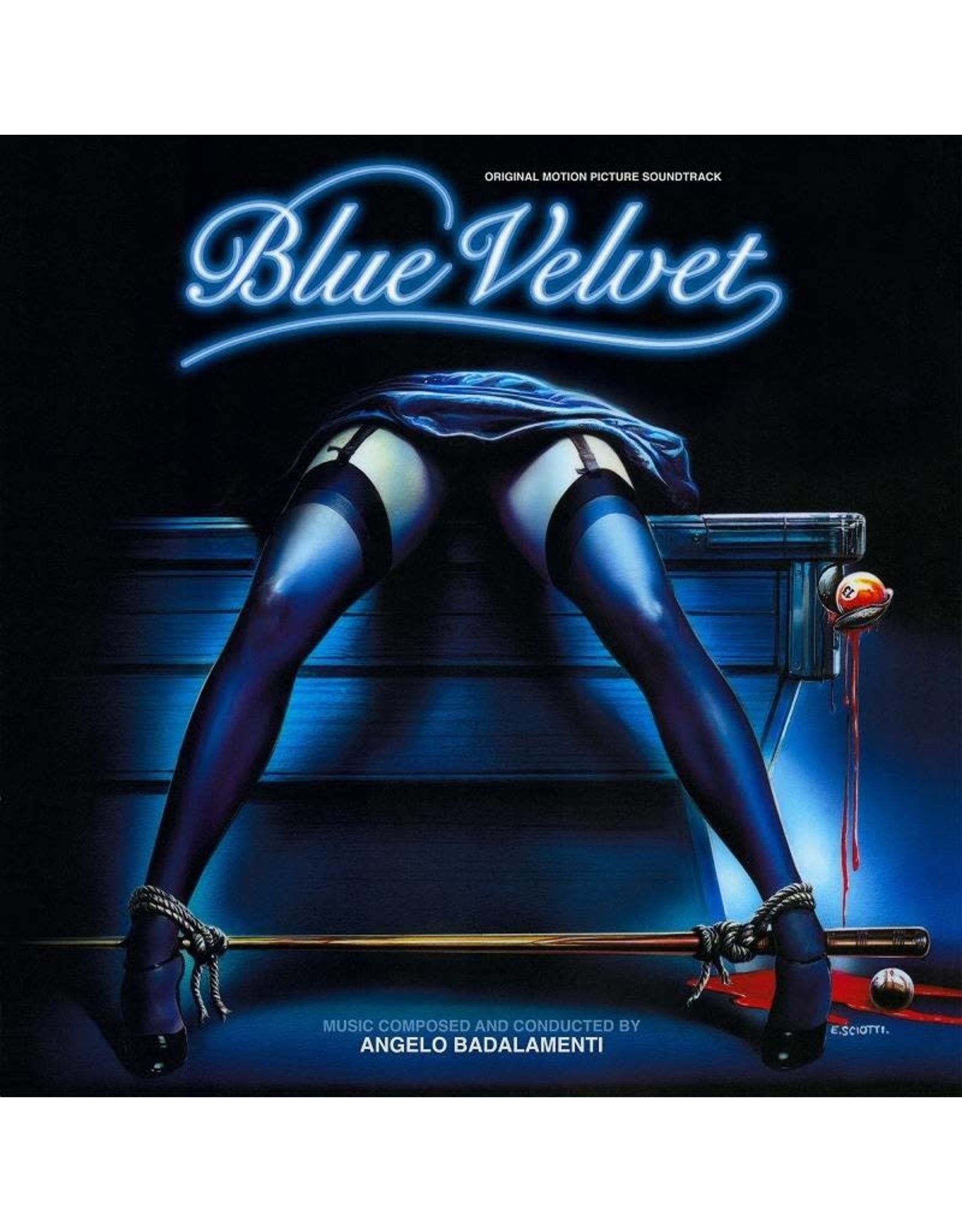 OST - Blue Velvet 2LP (Marbleized Blue Vinyl/RSD 22' Exclusive)