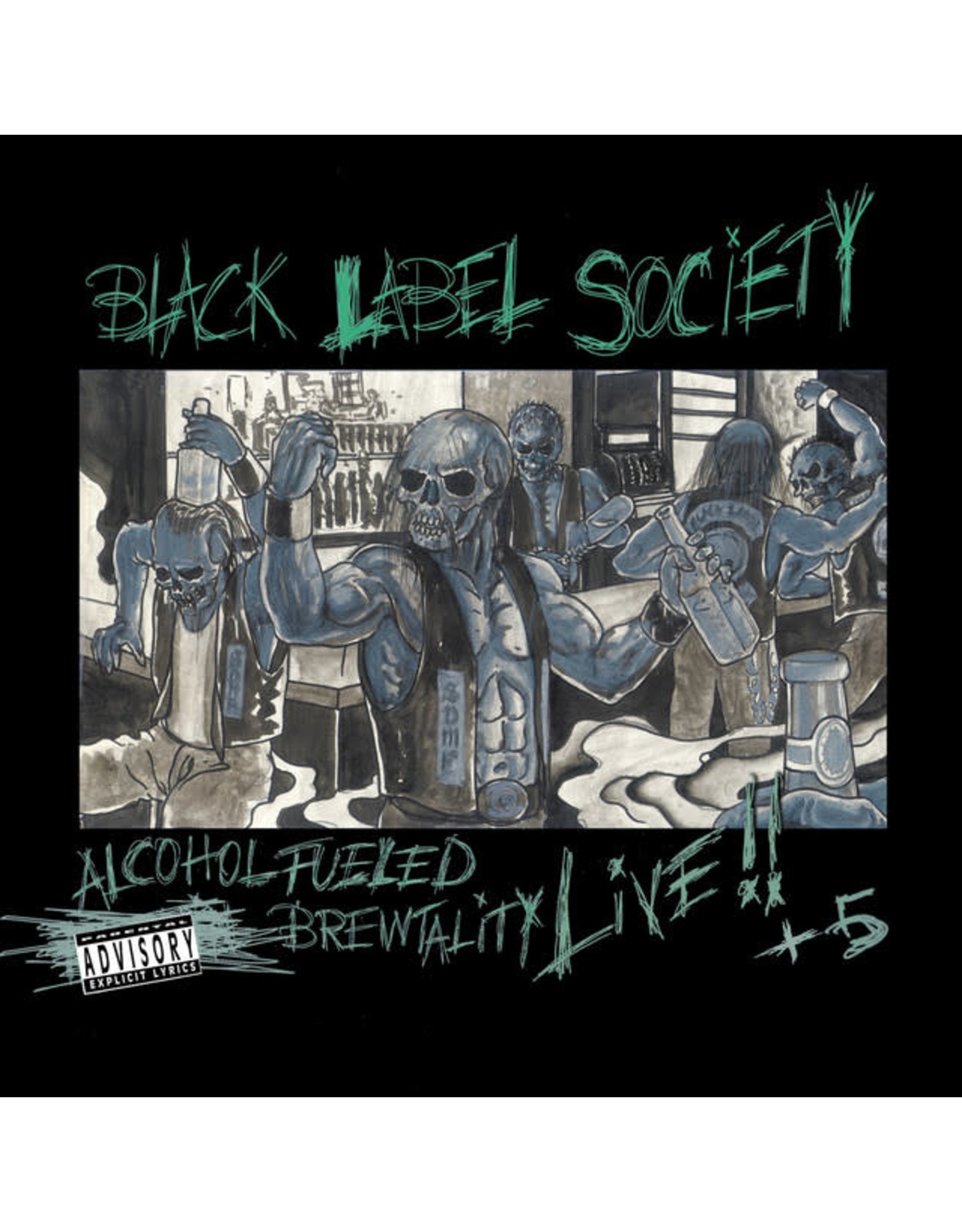 Black Label Society - Alchohol Fueled Brewtality Live 2LP (RSD 22' Exclusive)
