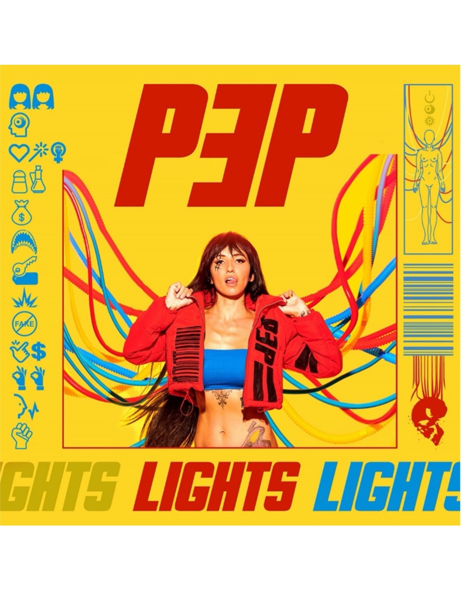 Lights - PEP (Apple red vinyl/Indie exclusive) LP