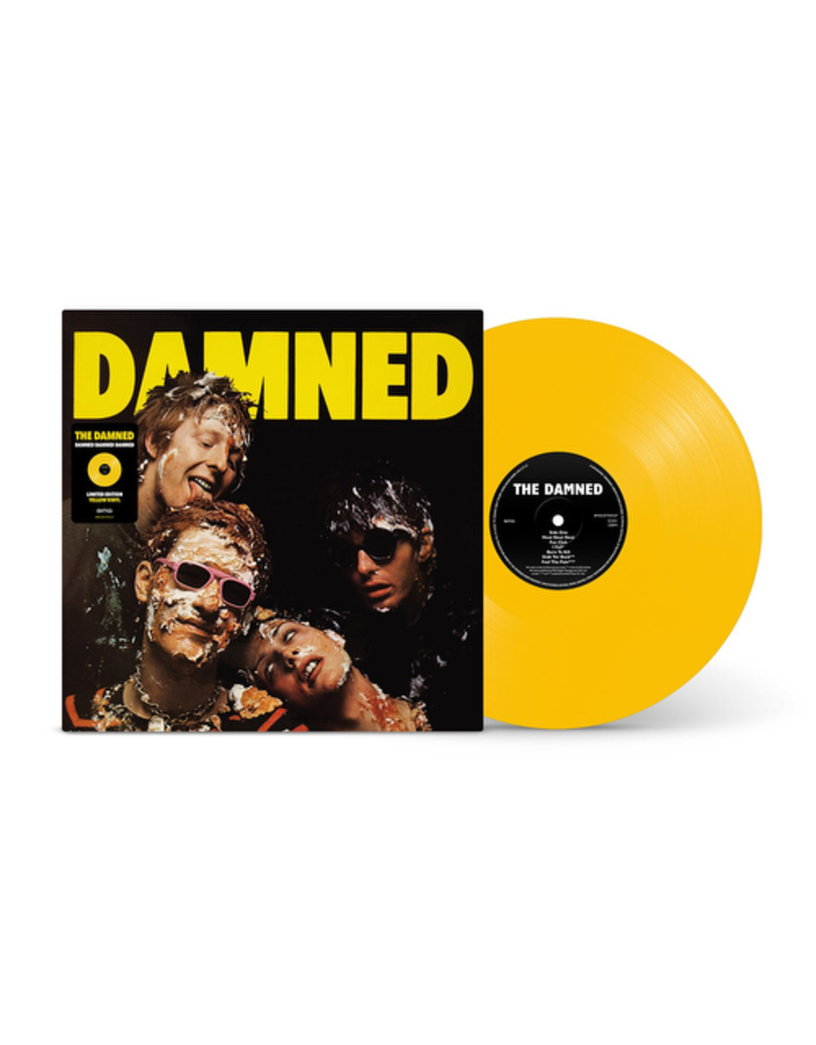 Damned - Damned Damned Damned YELLOW LP