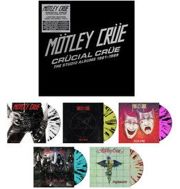 Motley Crue - Crucial Crue : The Studio Albums 1981 - 1989 5LP Boxset