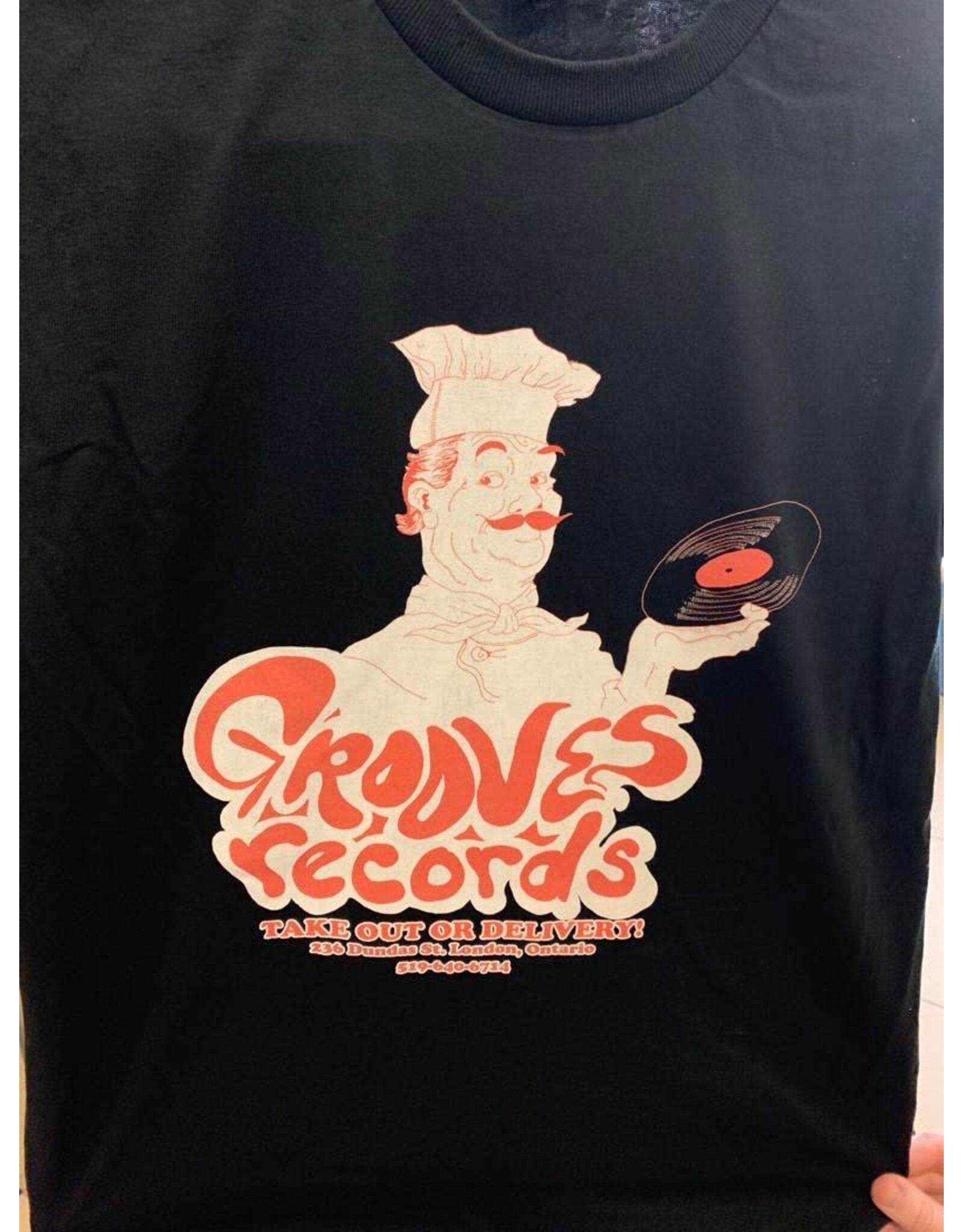 Grooves Pizza Man T-Shirt
