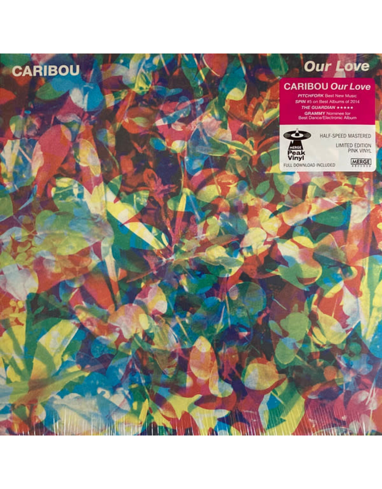 Caribou - Our Love (Peak Vinyl indie shop edition/pink) LP