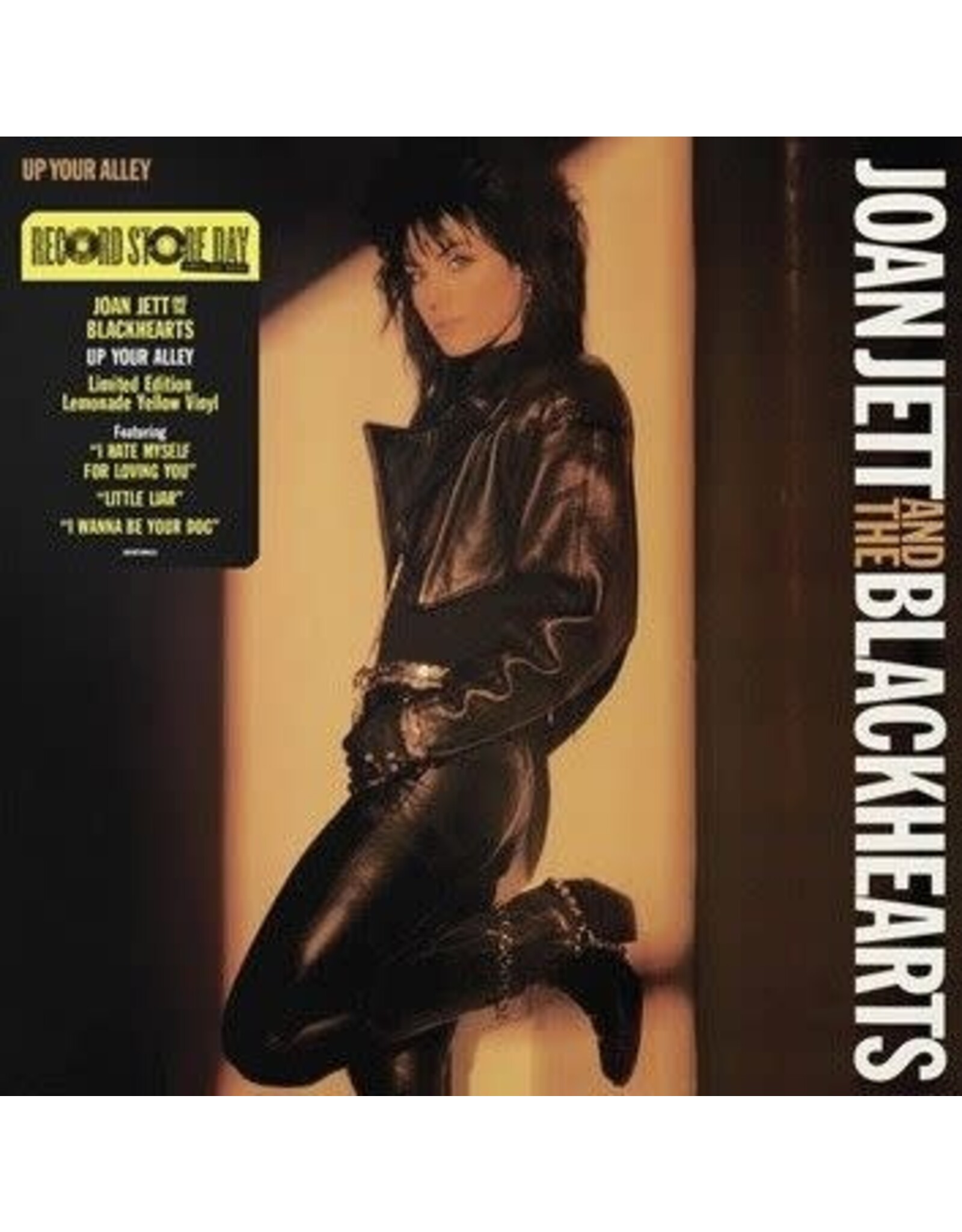 Jett, Joan and the Blackhearts - Up Your Alley (Lemonade Lemon Vinyl) LP