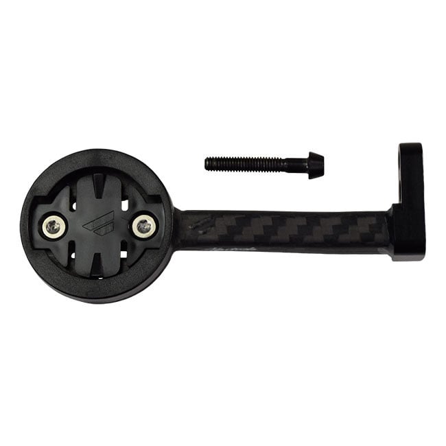 Alpitude STELVIO GARMIN マウント Alpitude Stelvio Out-Front Carbon Computer Mount - Fair Wheel Bikes