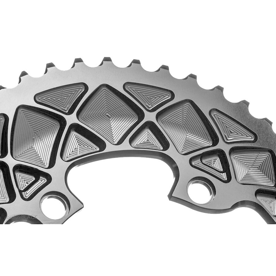 一番の absoluteBLACK Bikes Wheel Fair - Chainrings Road Oval R9100/8000 パーツ