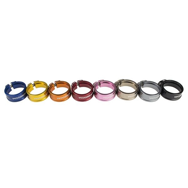 Woodman Deathgrip TCSL Seatpost Collar | Ti or SS Hardware - Fair