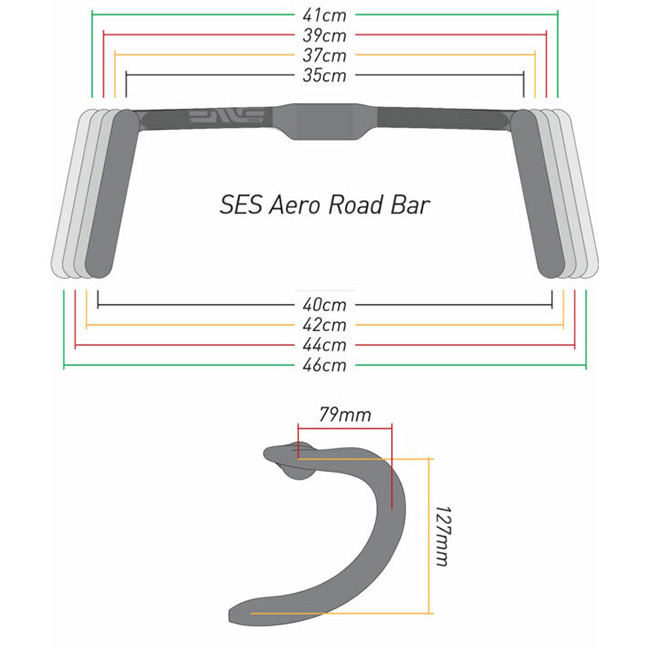 ENVE Aero In-Route Carbon Handlebar - Fair Wheel Bikes ENVE Aero In-Route Carbon Handlebar - Fair Wheel Bikes