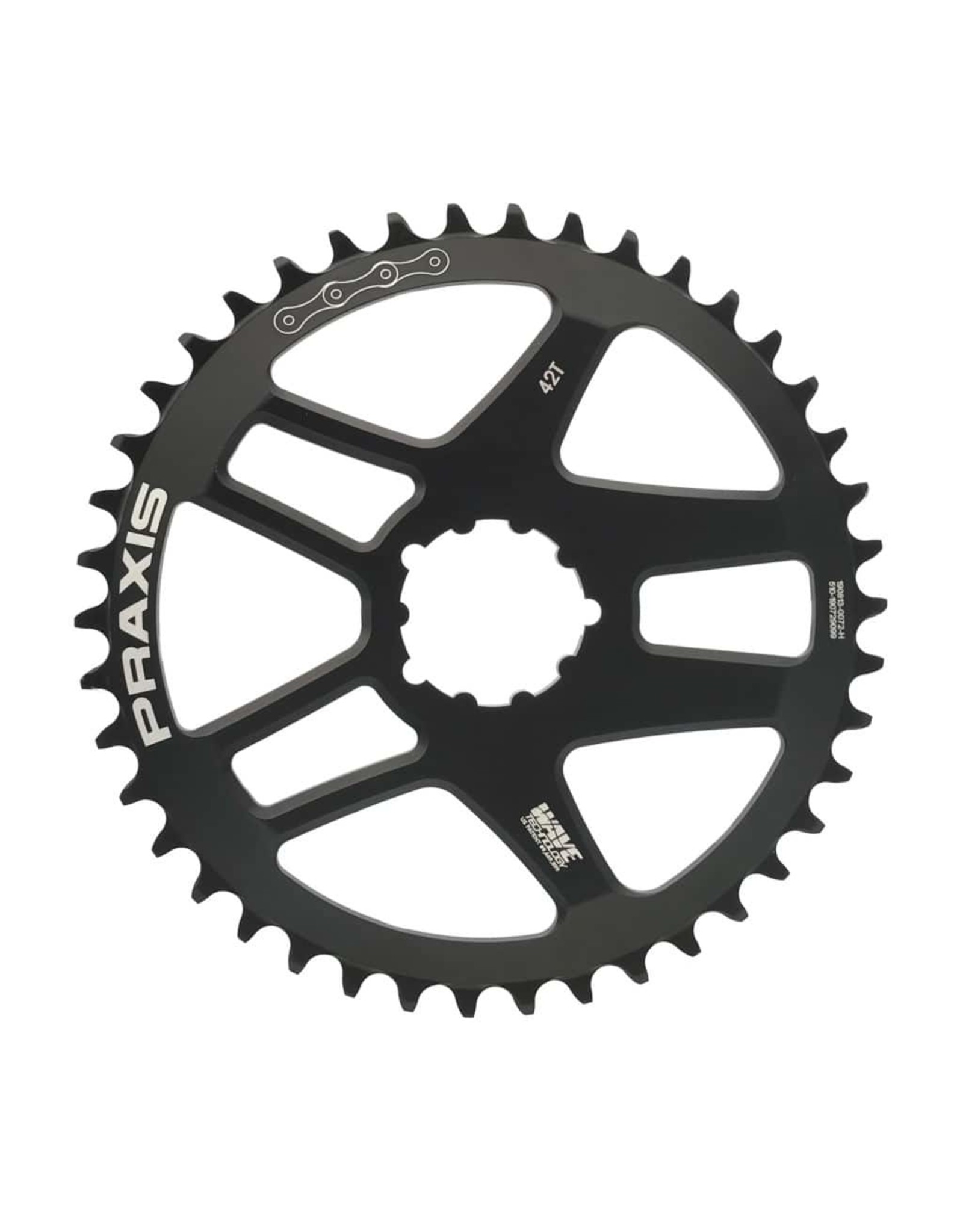 Praxis Works Praxis Wave 1X Direct Mount Road/Gravel/CX Chainring