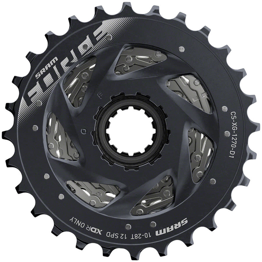 SRAM Force AXS XG-1270 12 Speed Cassette D1 - Fair Wheel Bikes
