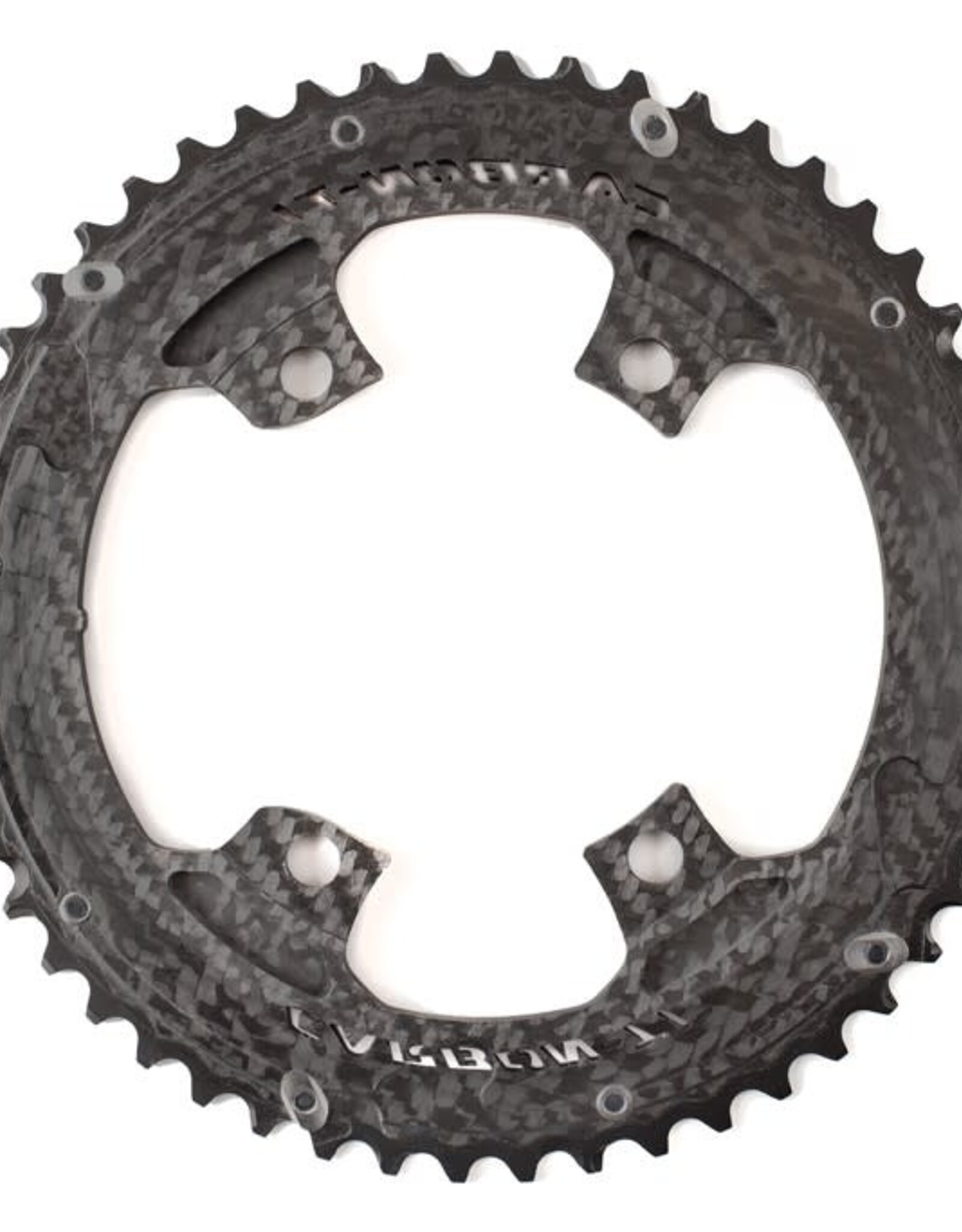 Carbon-Ti X-CarboRing EVO 4-Bolt Carbon Chainring - Fair Carbon-Ti X-CarboRing EVO 4-Bolt Carbon Chainring - Fair