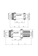 Tactic Racing TR01 Hubset