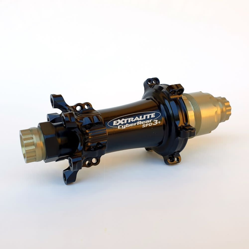 Extralite CyberRear SPD-3+ Road Disc Hub - Fair Wheel Bikes