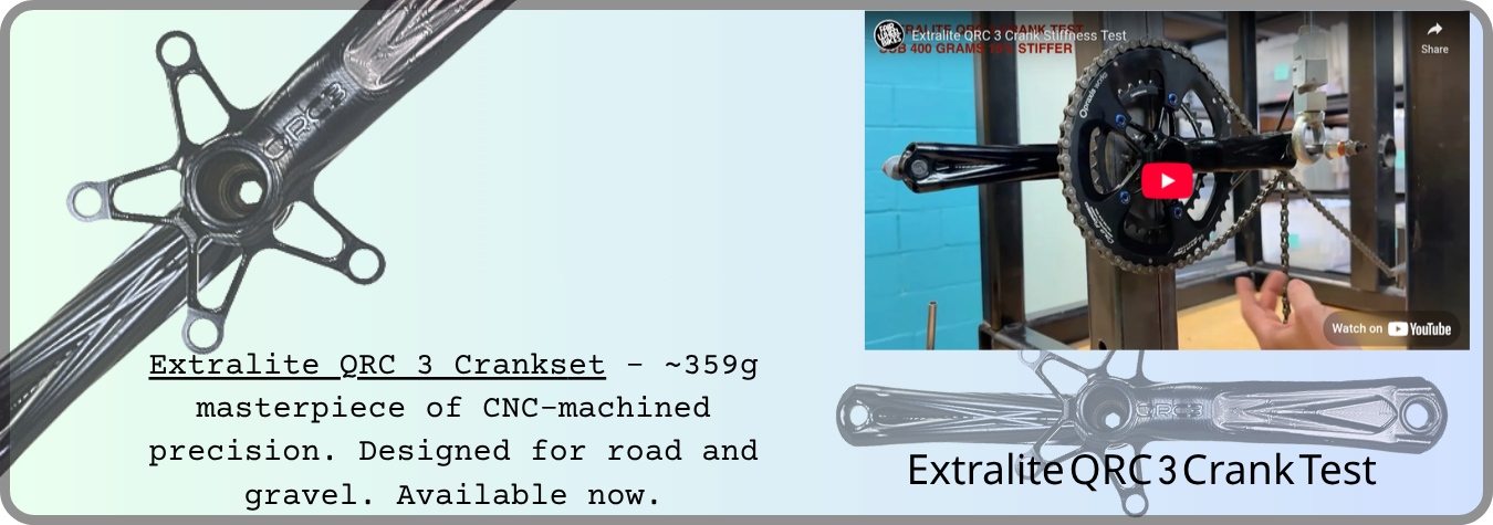 Extralite QRC3 Crank Test