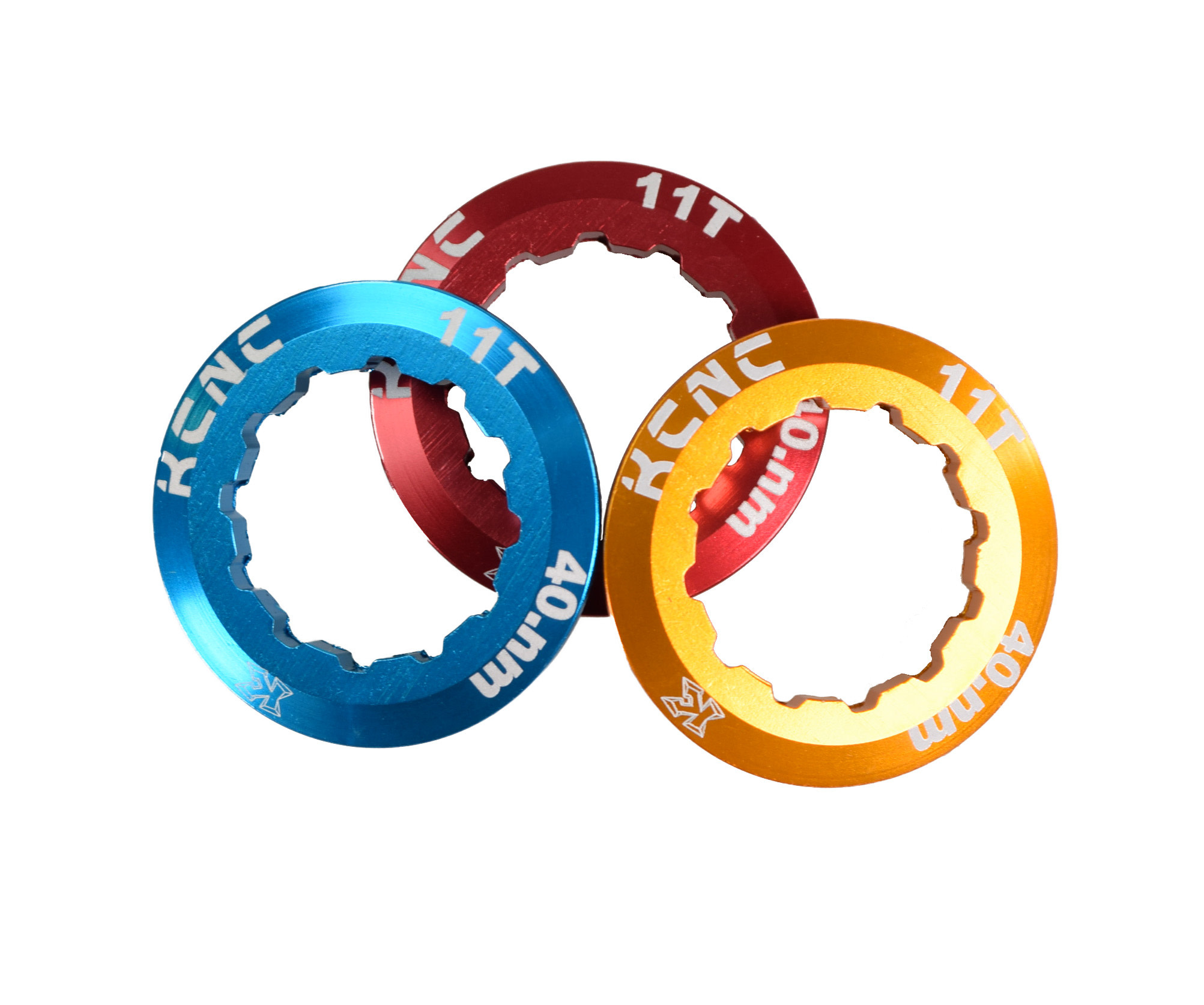 KCNC Shimano Cassette Lockrings – Ultralight 7075 Alloy - Fair