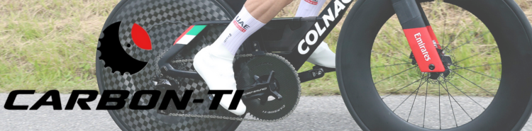 Carbon-Ti high-performance Italian bike components – ultralight chainrings, hubs, and brake rotors
