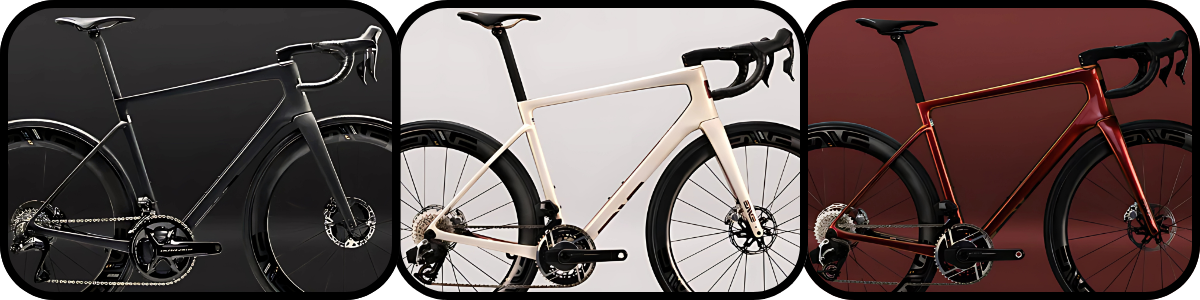 ENVE Melee Damascus / ENVE Melee Aegean Blue / ENVE Melee ENVE Black / ENVE Melee Poison Apple / ENVE Melee Gloss ENVE Black / ENVE Melee Slipstream Pearl