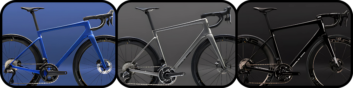 ENVE Melee Damascus / ENVE Melee Aegean Blue / ENVE Melee ENVE Black / ENVE Melee Poison Apple / ENVE Melee Gloss ENVE Black / ENVE Melee Slipstream Pearl