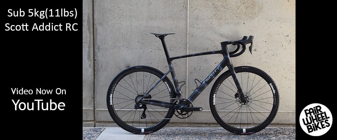 Sub 5kg Scott Addict RC Bike Build