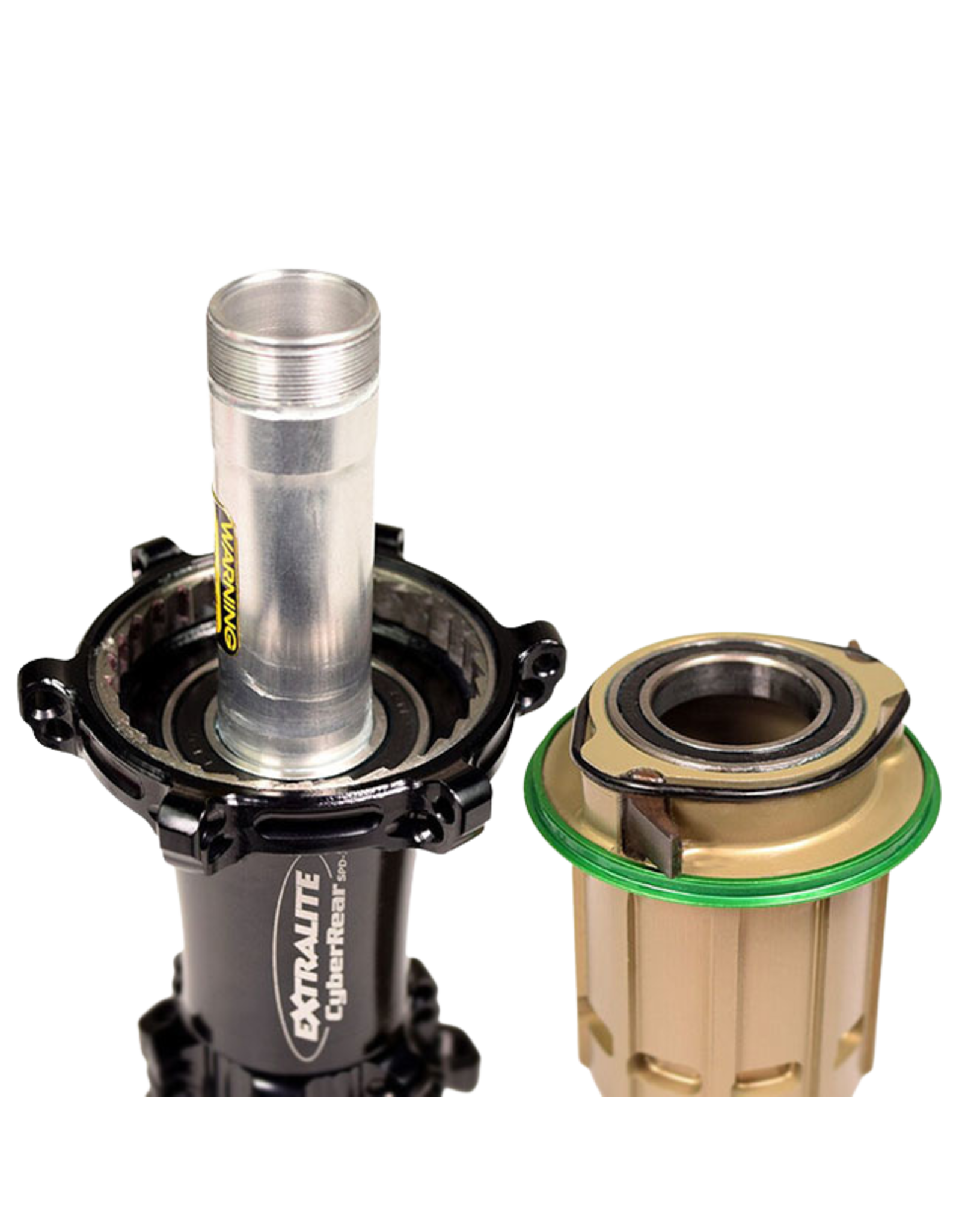 Extralite Racing Products Extralite Cyber SPD-3+ Road 6-Bolt Disc Hubset