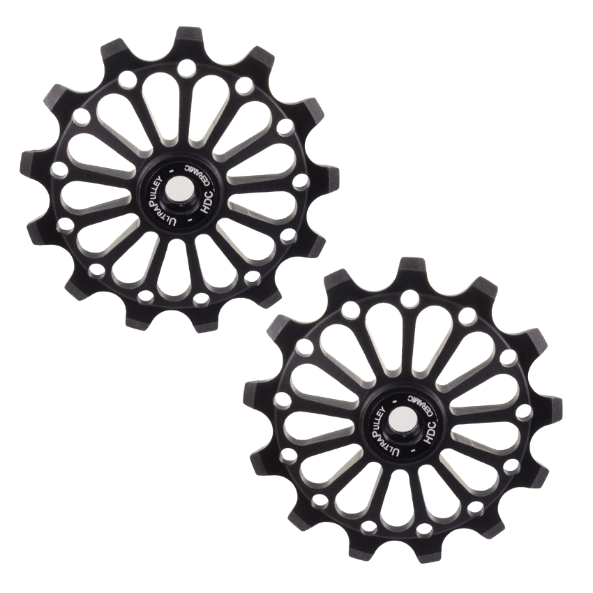 Extralite UltraPulley Ceramic Derailleur Pulleys (~10g set) - Fair