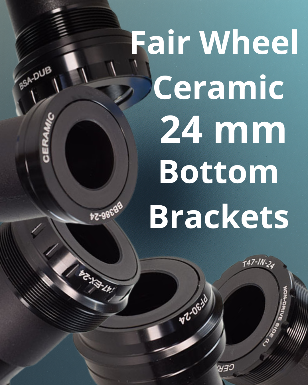 Fair Wheel Bikes 24 mm Ceramic Bottom Bracket