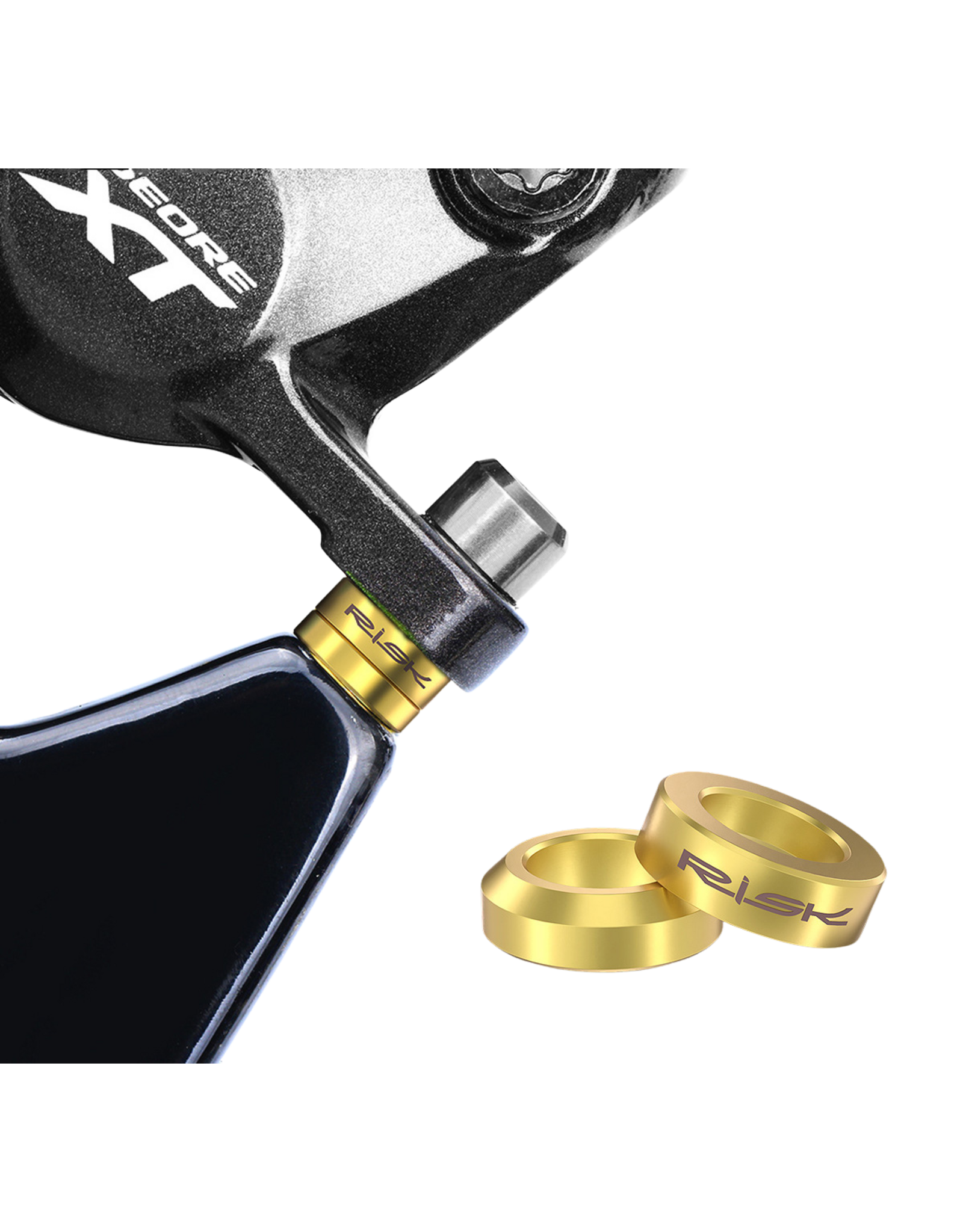 Risk Parts Risk Titanium  M6 Concave / Convex Washer RT064