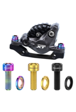 Risk Parts Risk Titanium Hydraulic Brake Caliper Bolt / Washer RT-038