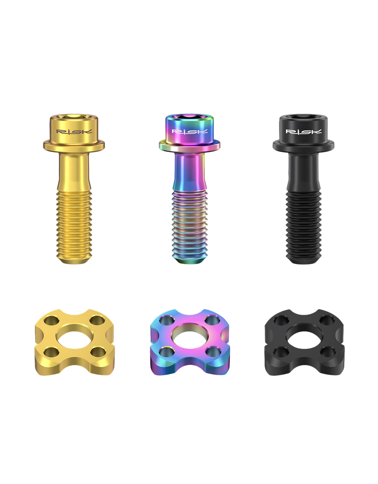 Risk Parts Risk Titanium Front Derailleur Mounting Bolt RT112