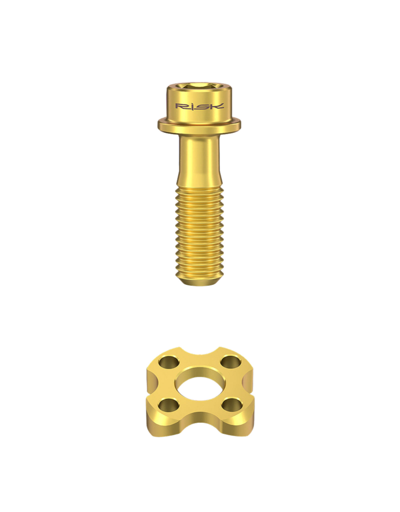 Risk Parts Risk Titanium Front Derailleur Mounting Bolt RT112