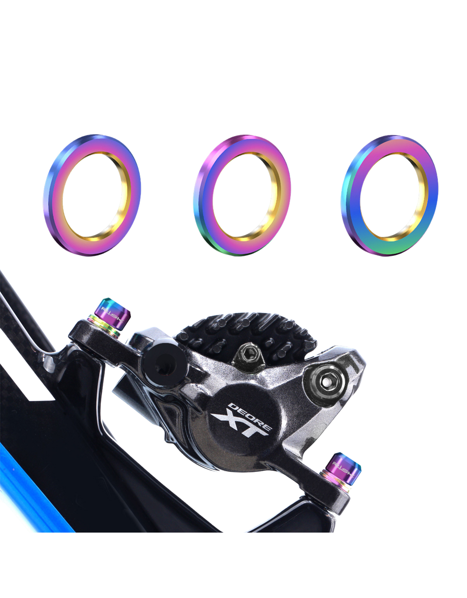 Risk Parts Risk Titanium M5 / M6 Flat Washer RT-010 / 011