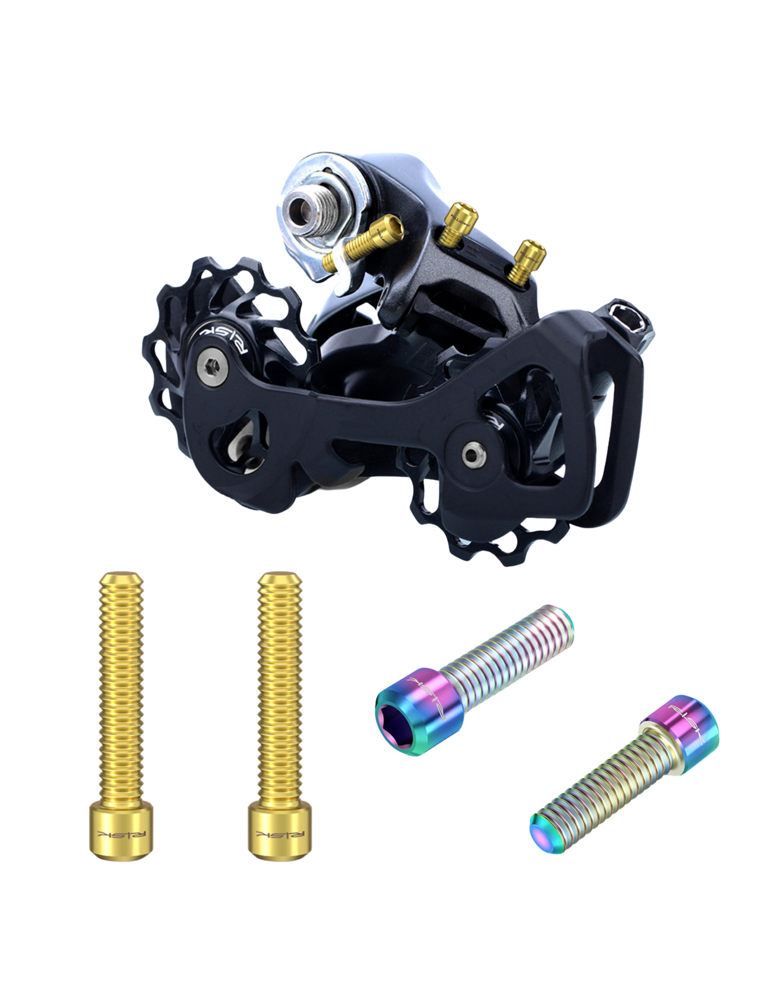 Risk Parts Risk Titanium Rear Derailleur Limit Screws RT065-2