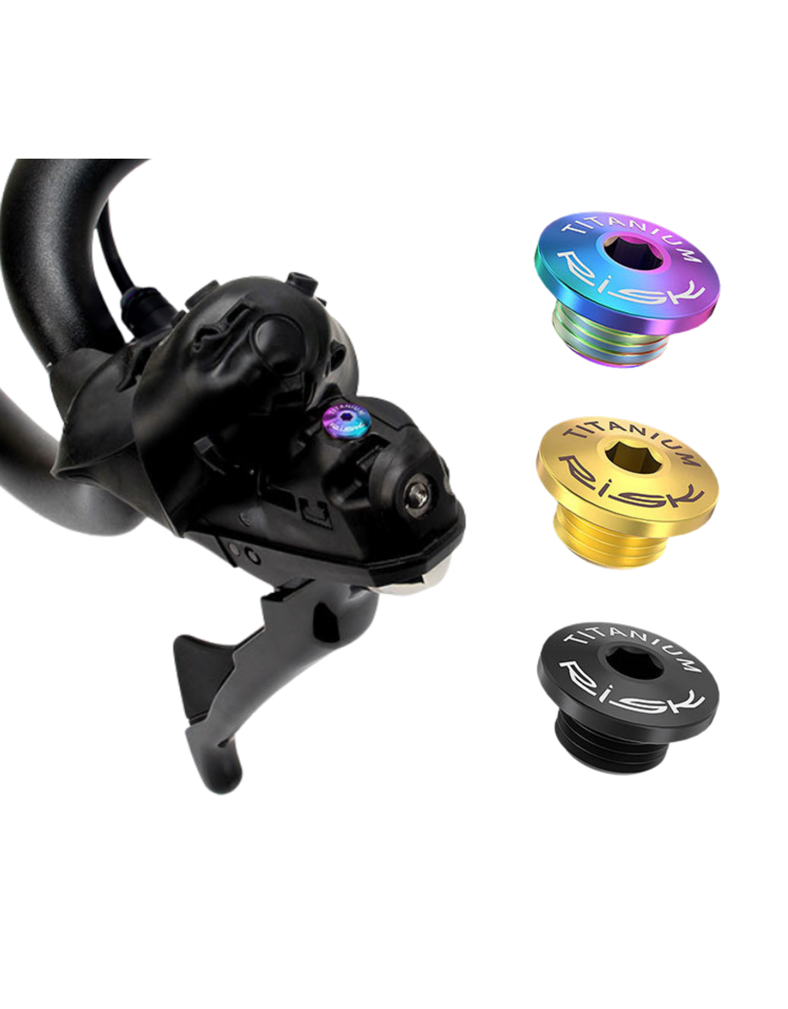 Risk Parts Risk Titanium Shifter Hydraulic Oil Injection Port Bolt RT129