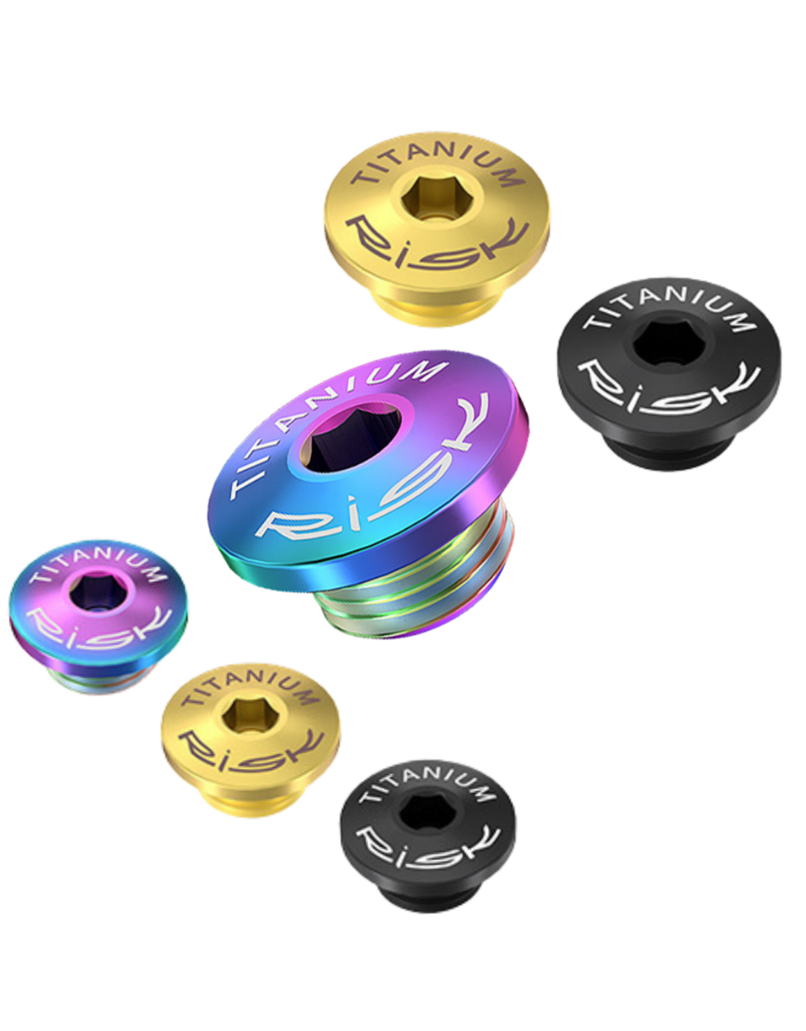 Risk Parts Risk Titanium Shifter Hydraulic Oil Injection Port Bolt RT129