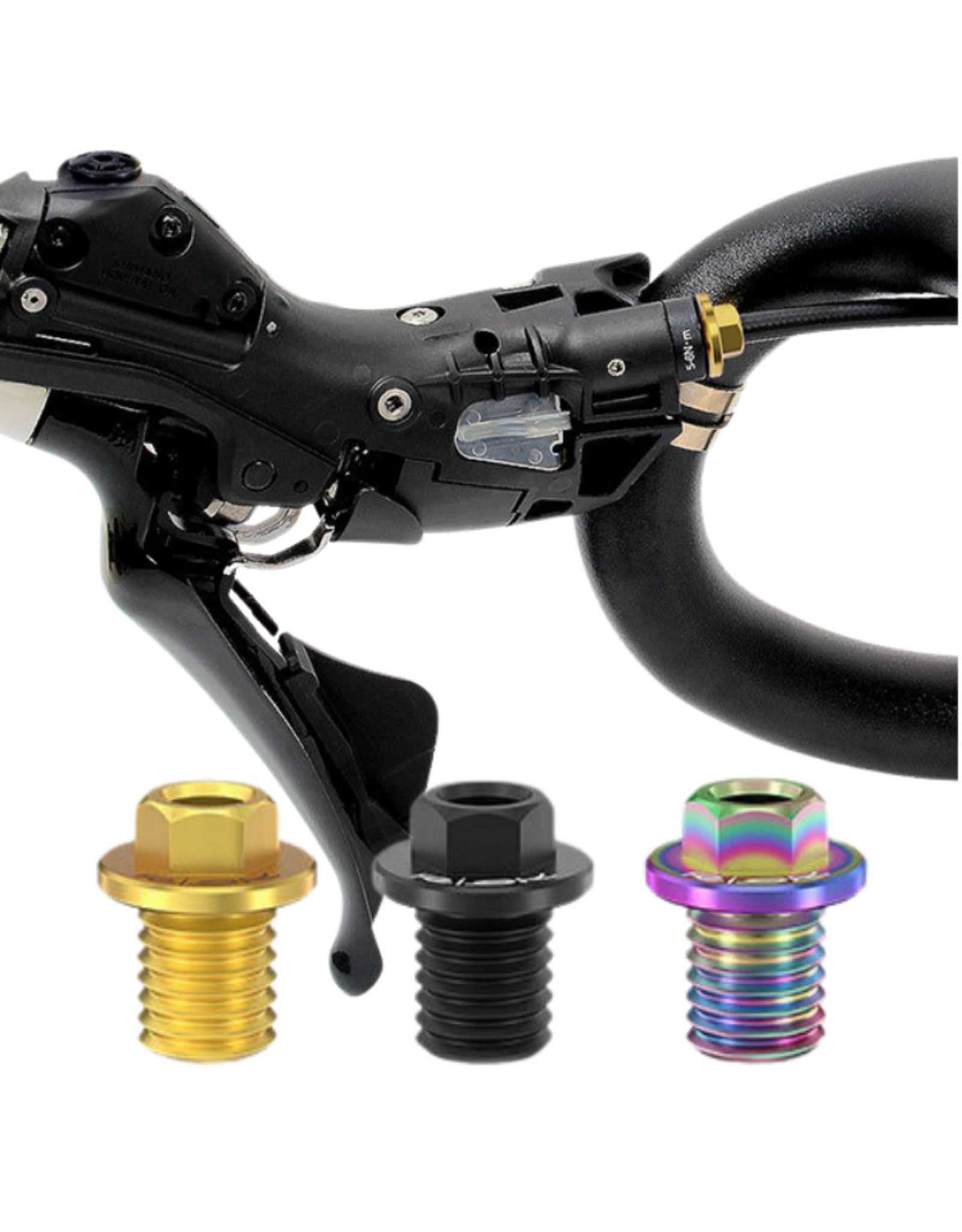 Risk Parts Risk Titanium Shifter Hydraulic Oil Hose Bolt RT130