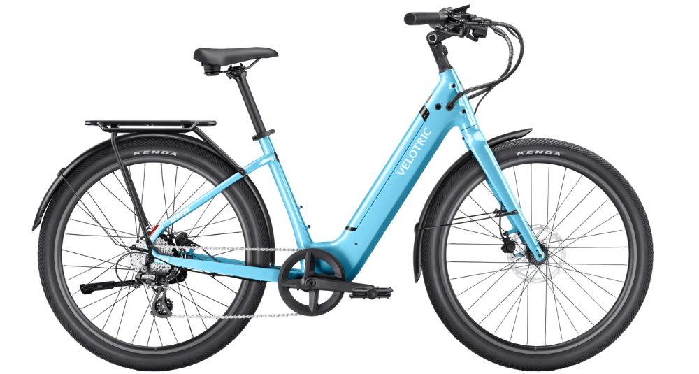Velotric Breeze 1 electric hybrid bike rental in Tucson for The Loop and sightseeing