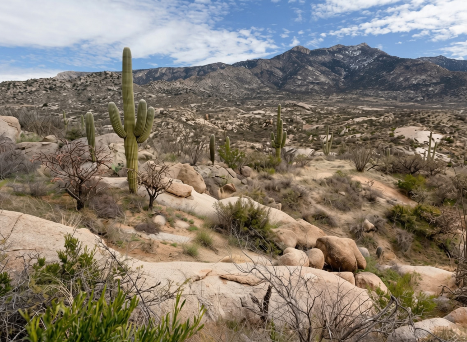 Tucson mountain bike trail riding
