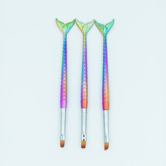 The Studio The Studio - Nail Art Gel Brush - 3 PC - Mermaid