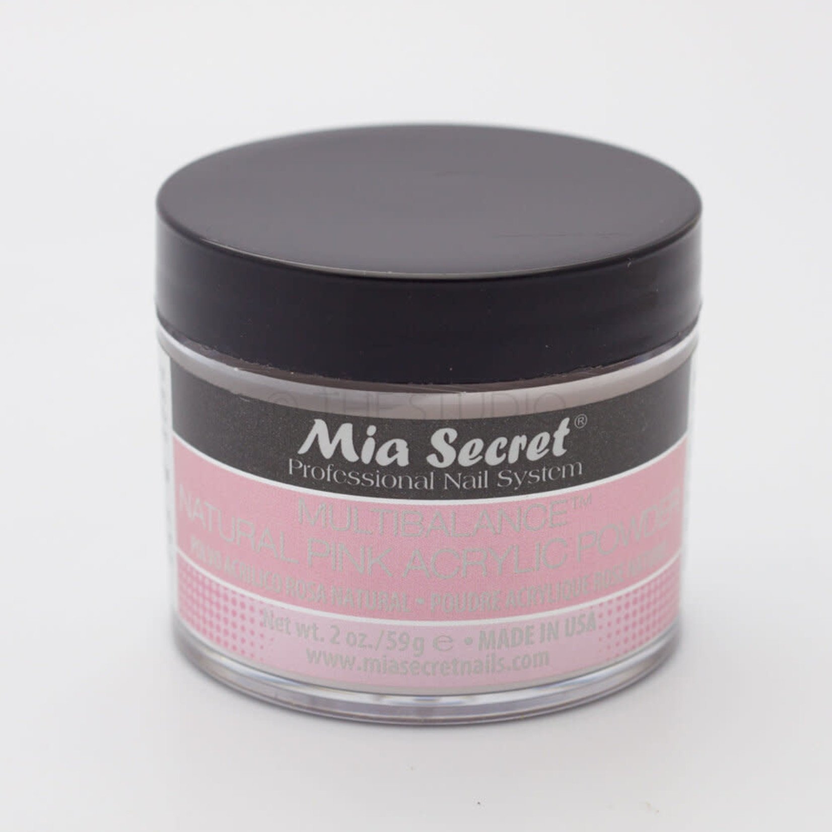 Mia Secret Mia Secret - Acrylic Powder - Multibalance Natural Pink -